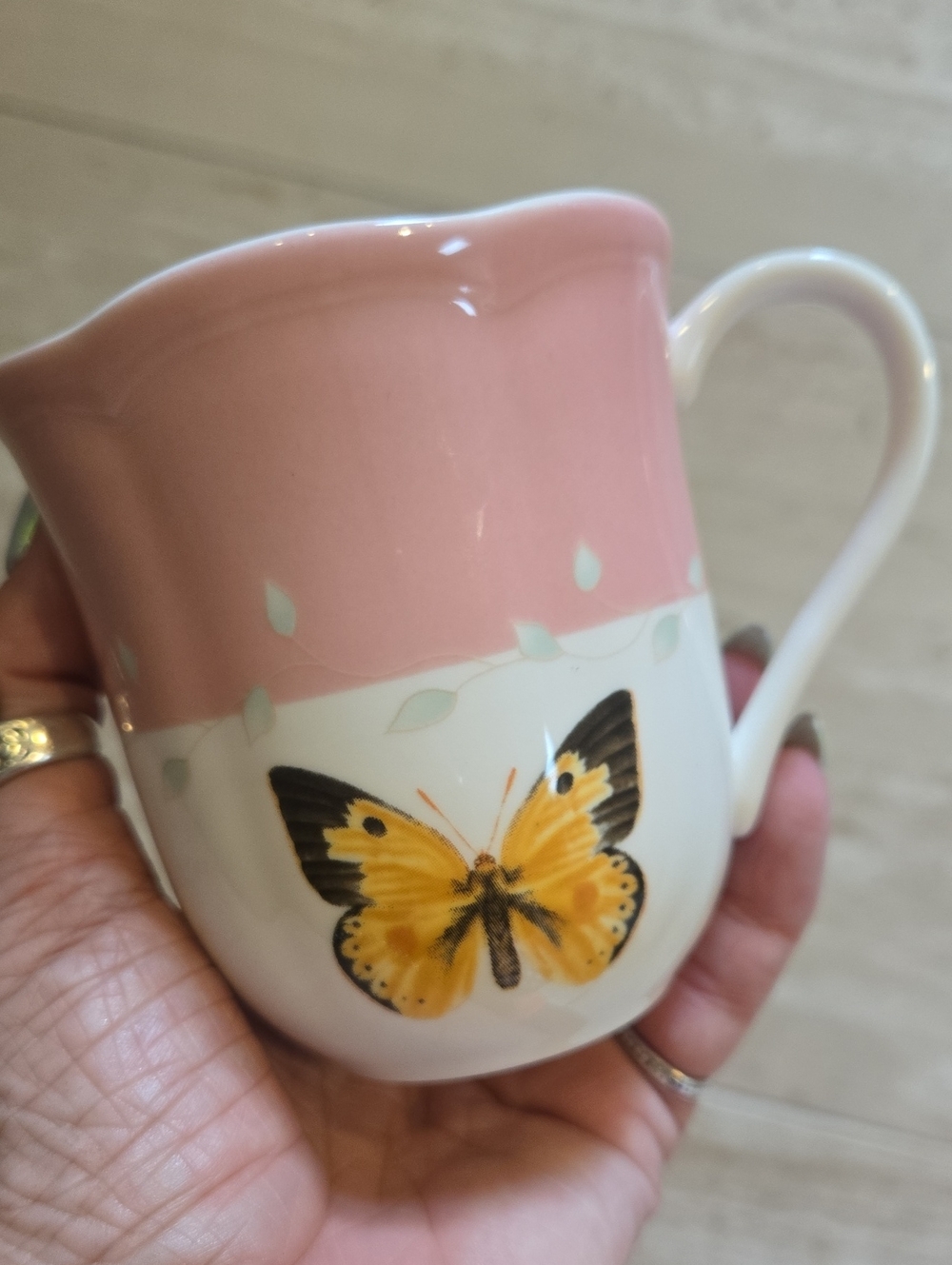 Lenox Butterfly Meadow Ceramic Mug